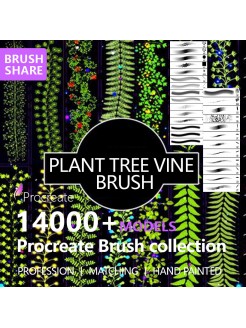 C180 Plant tree vine brush[Send+online guidance]